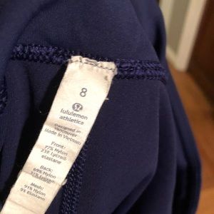 Pace Rival Crop size 8 navy